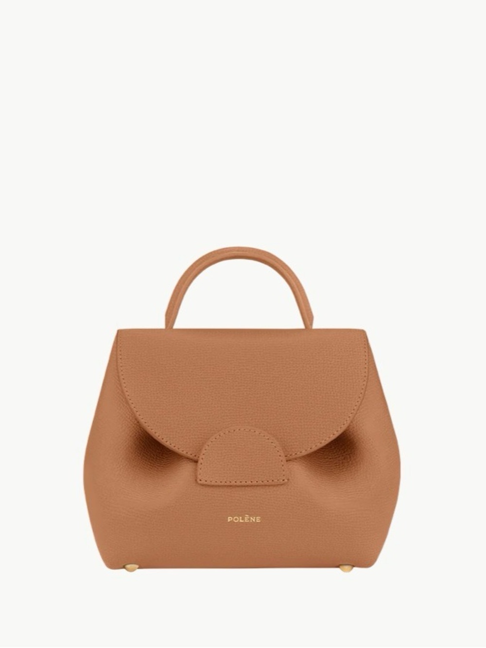 Polene Numero Un Nano in Textured Tan